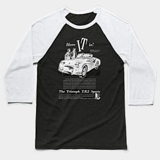 TRIUMPH TR2 - advert Baseball T-Shirt